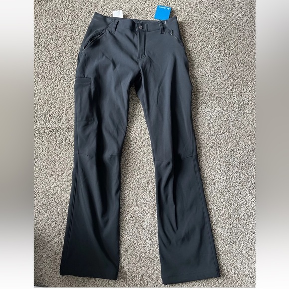 Columbia Pants - Columbia Women's Back Bea Warm Softshell Pants Black Size 8 Active Omni Shade